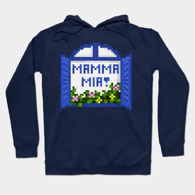 Mamma Mia! Hoodie by Nelelelen